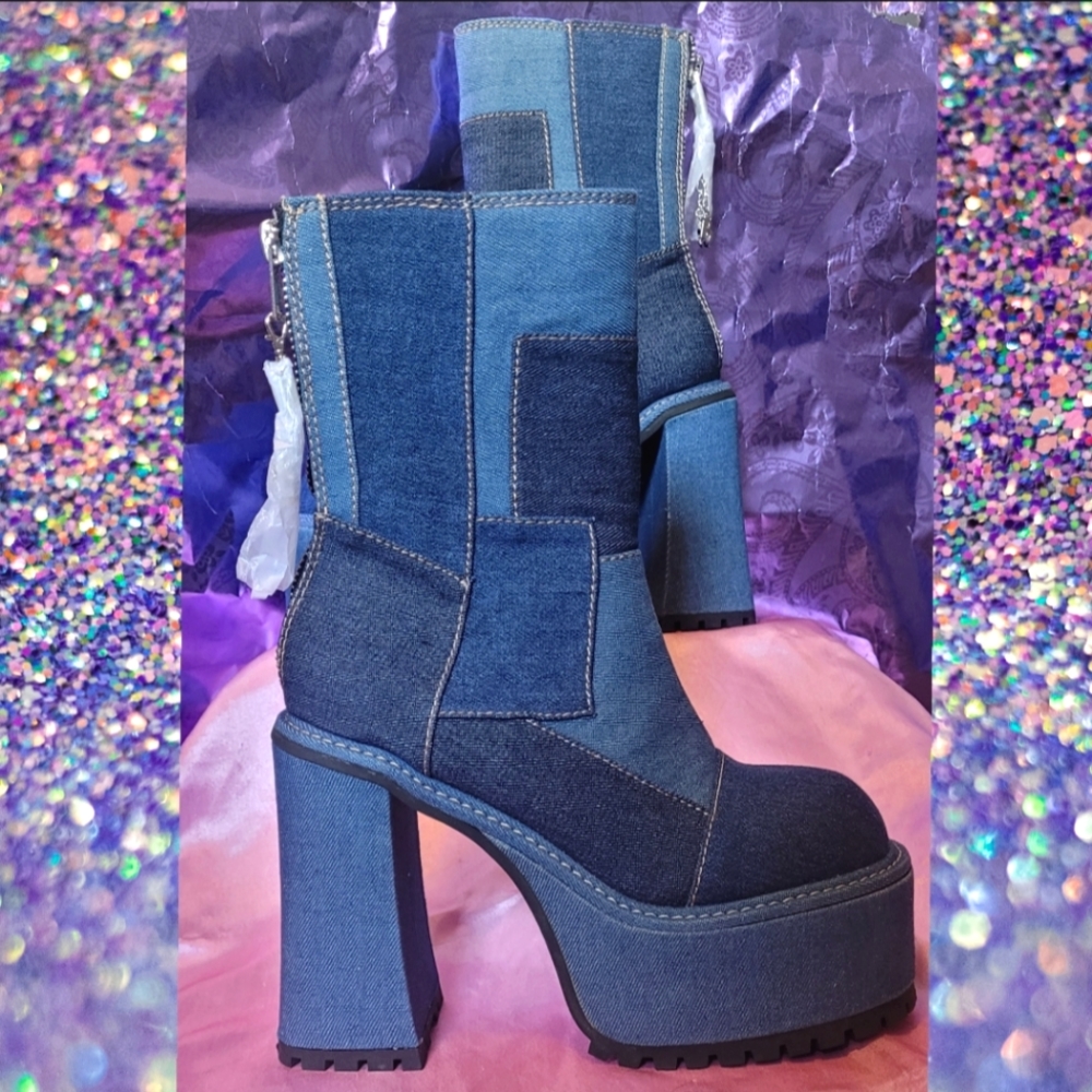 Guess Who's Back Platform Boots